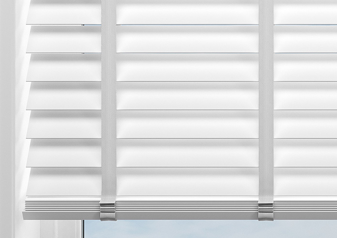 Ecowood Deluxe, Supreme White Satin - Twist&Fit Venetian Blind - Image 11